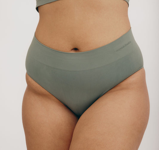 Illustrative example of high leg underwear
