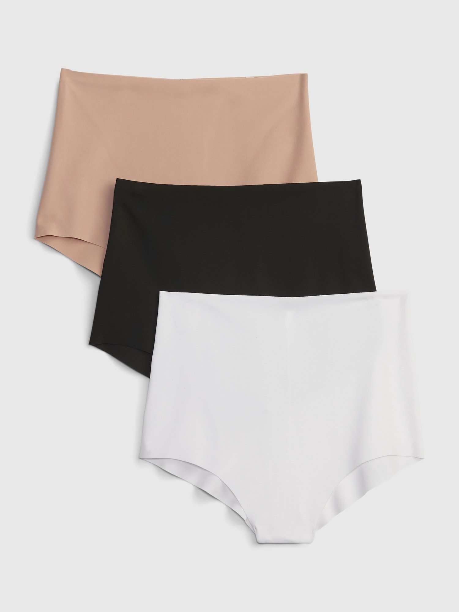 Illustrative example of high rise cheeky underwear