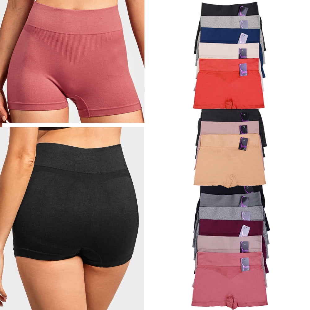 Illustrative example of high waisted boyshort underwear