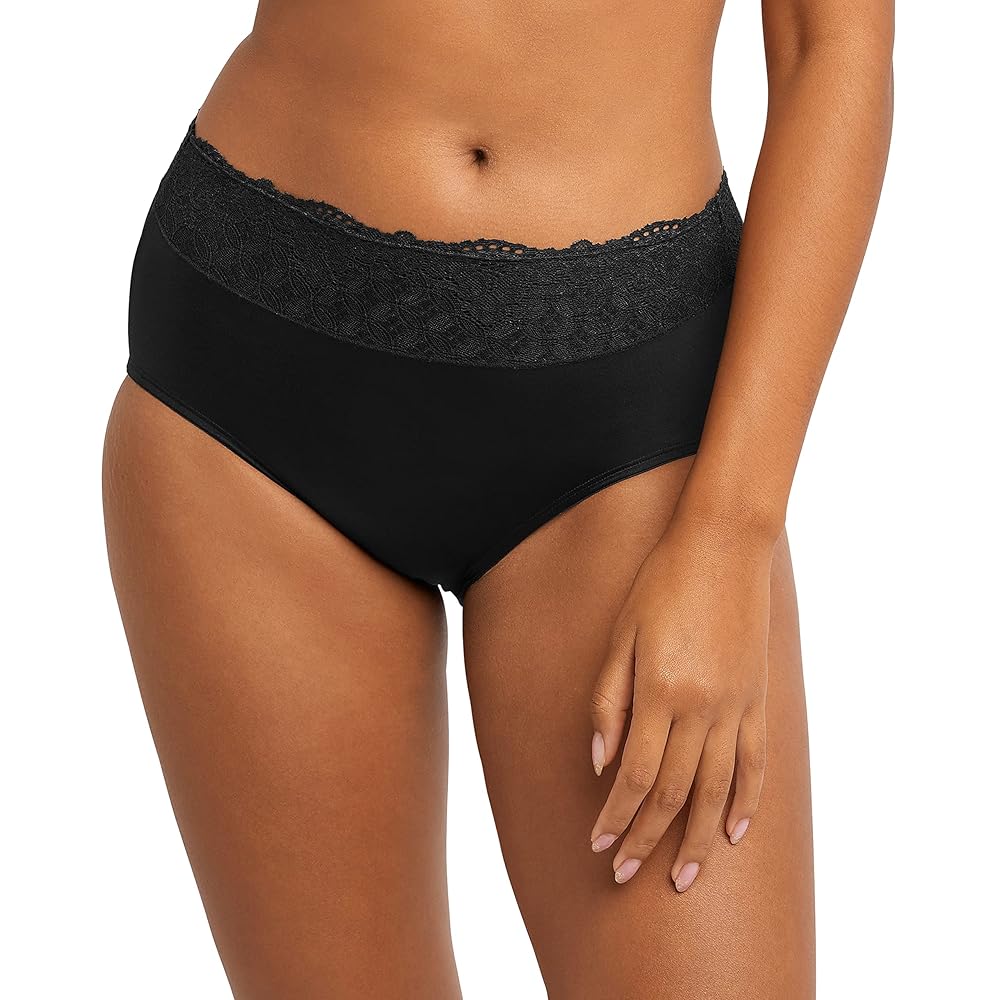 Illustrative example of high waisted high cut underwear