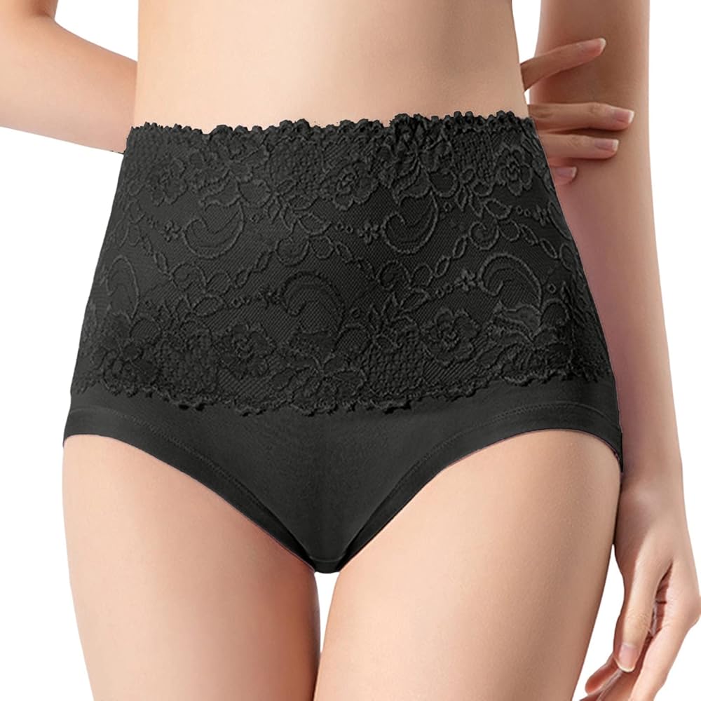 Illustrative example of high waisted lace underwear