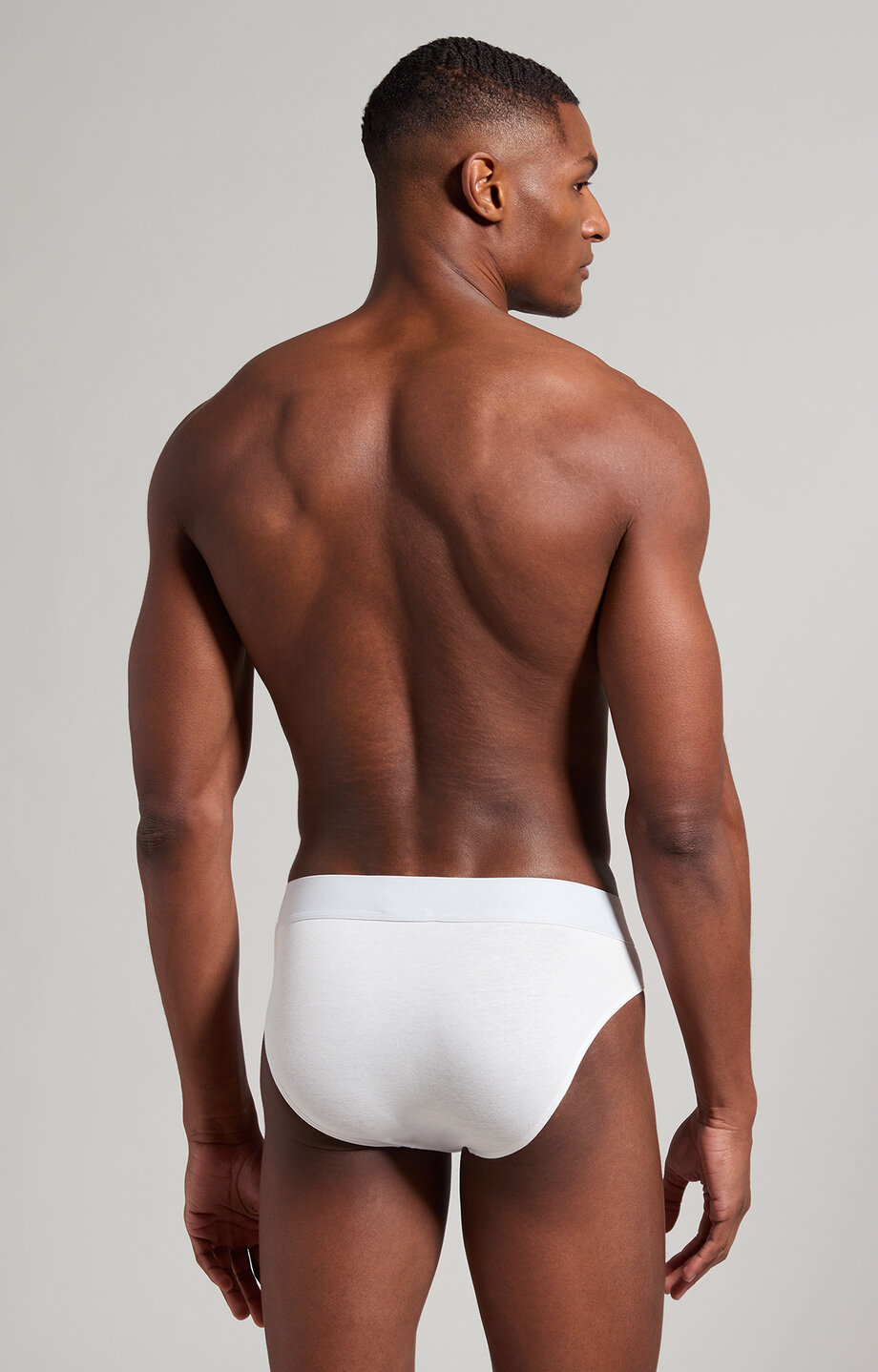 Illustrative example of high waisted men's underwear