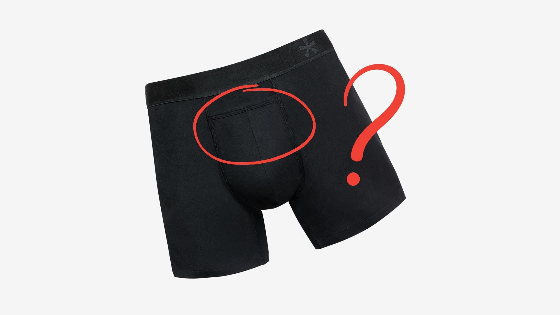 Illustrative example of hole in underwear