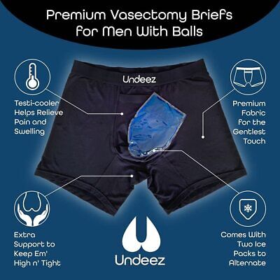 Illustrative example of ice pack underwear