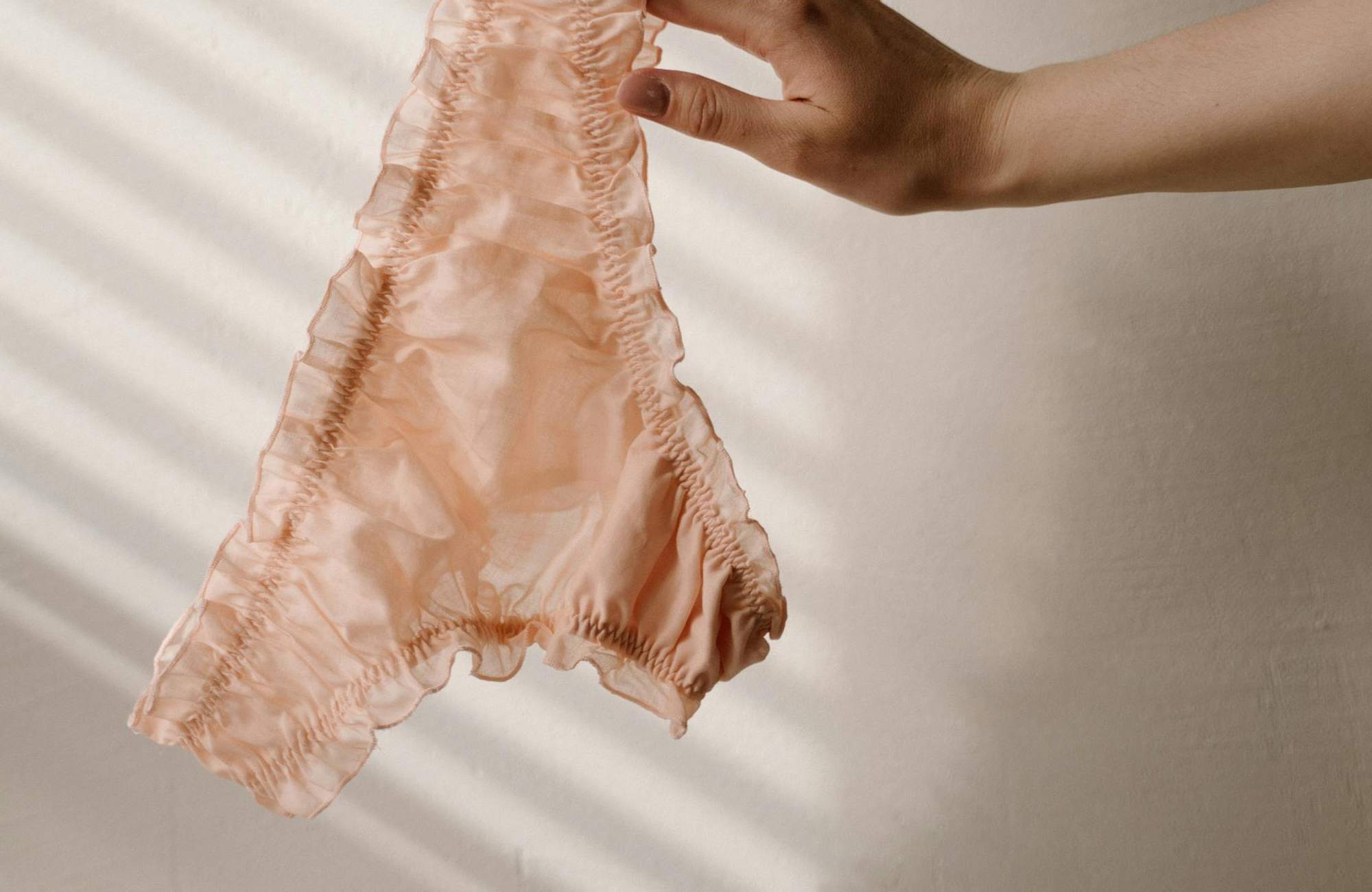 Illustrative example of is nylon underwear bad