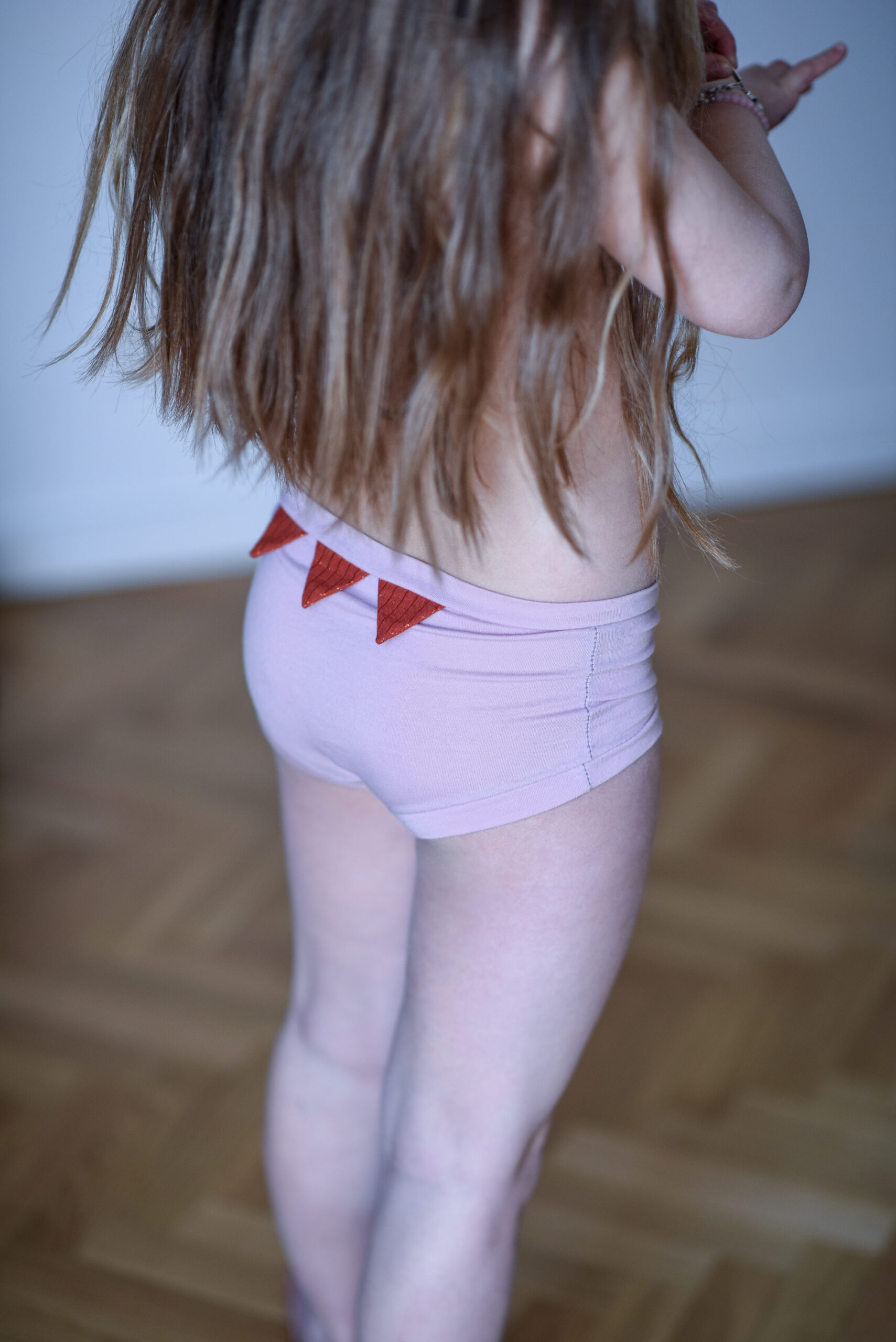 Illustrative example of kids in underwear