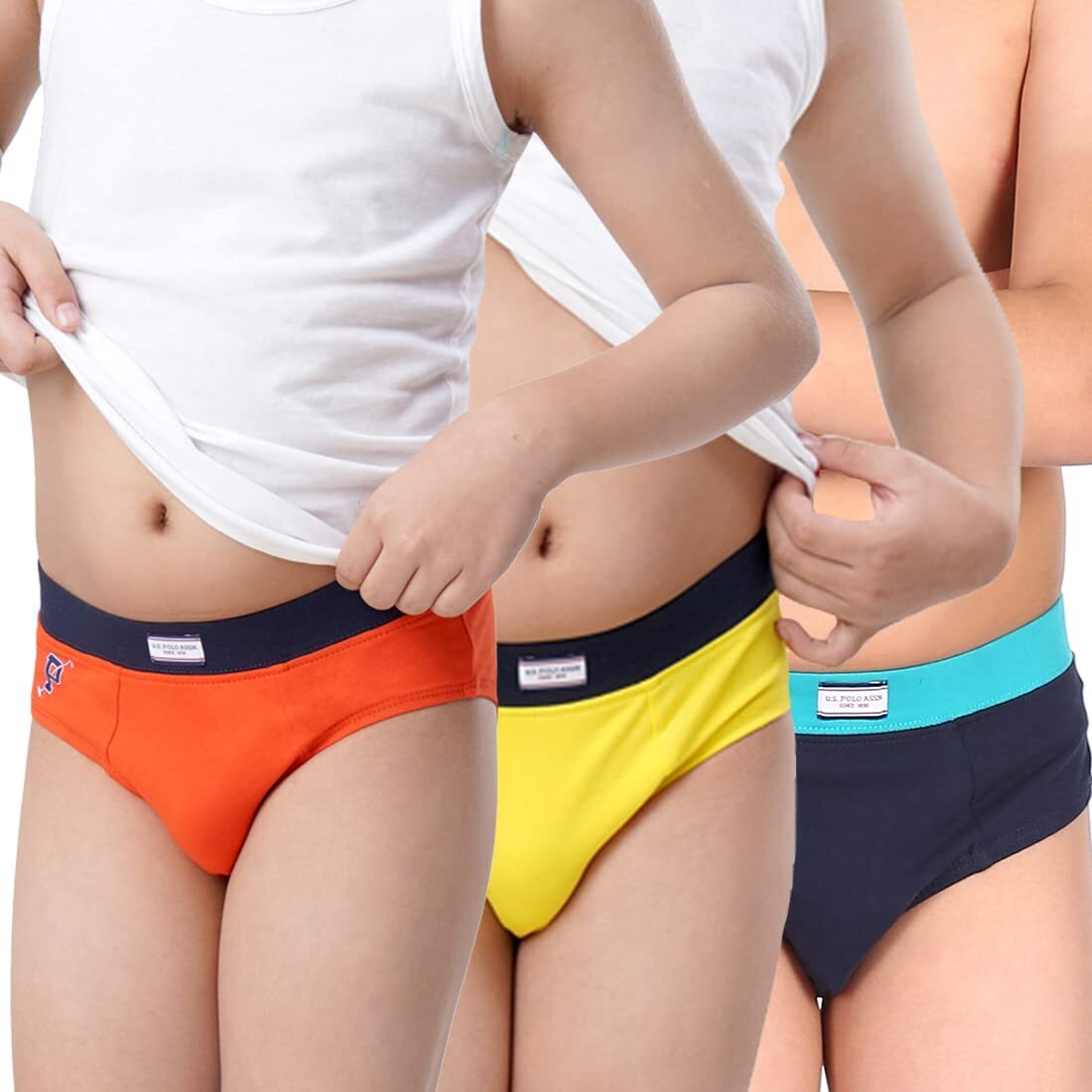 Illustrative example of kids in underwear