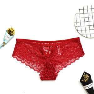 Illustrative example of lace bikini underwear