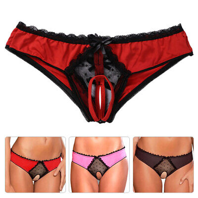 Illustrative example of ladies crotchless underwear