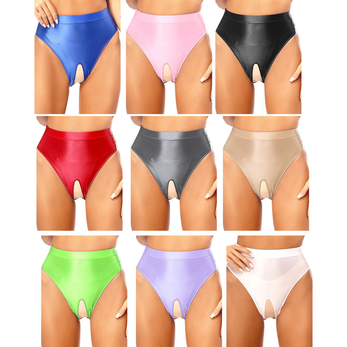 Illustrative example of ladies crotchless underwear