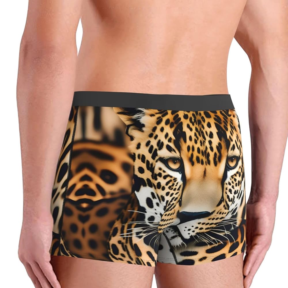 Illustrative example of leopard print male underwear