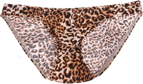 Illustrative example of leopard print male underwear