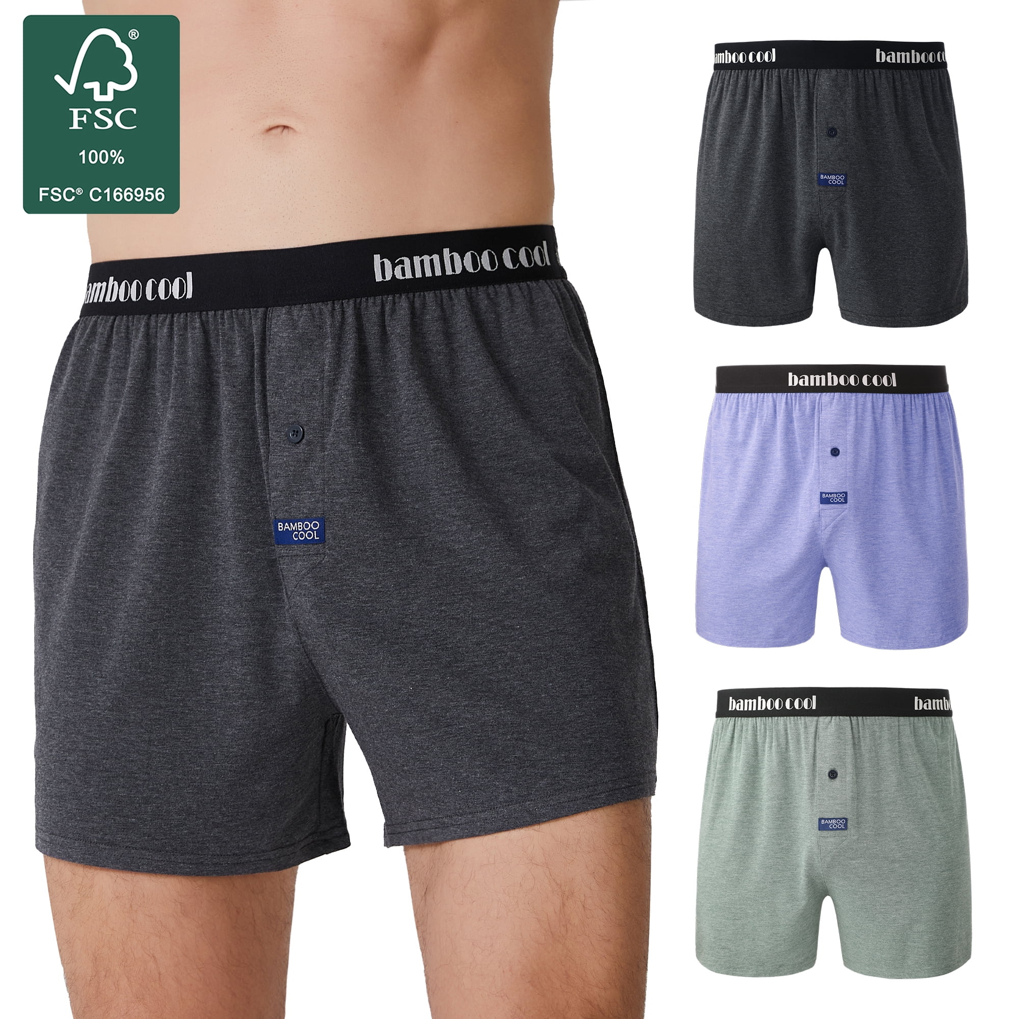 Illustrative example of loose fit boxer underwear