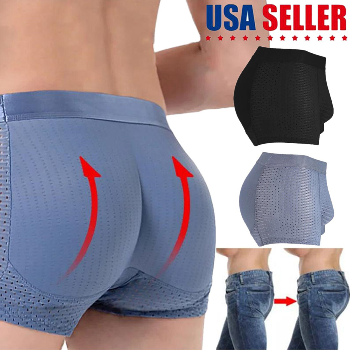 Illustrative example of male butt enhancing underwear