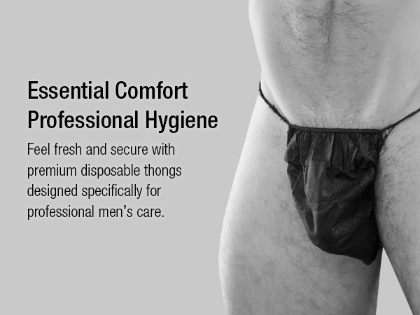 Illustrative example of male disposable underwear