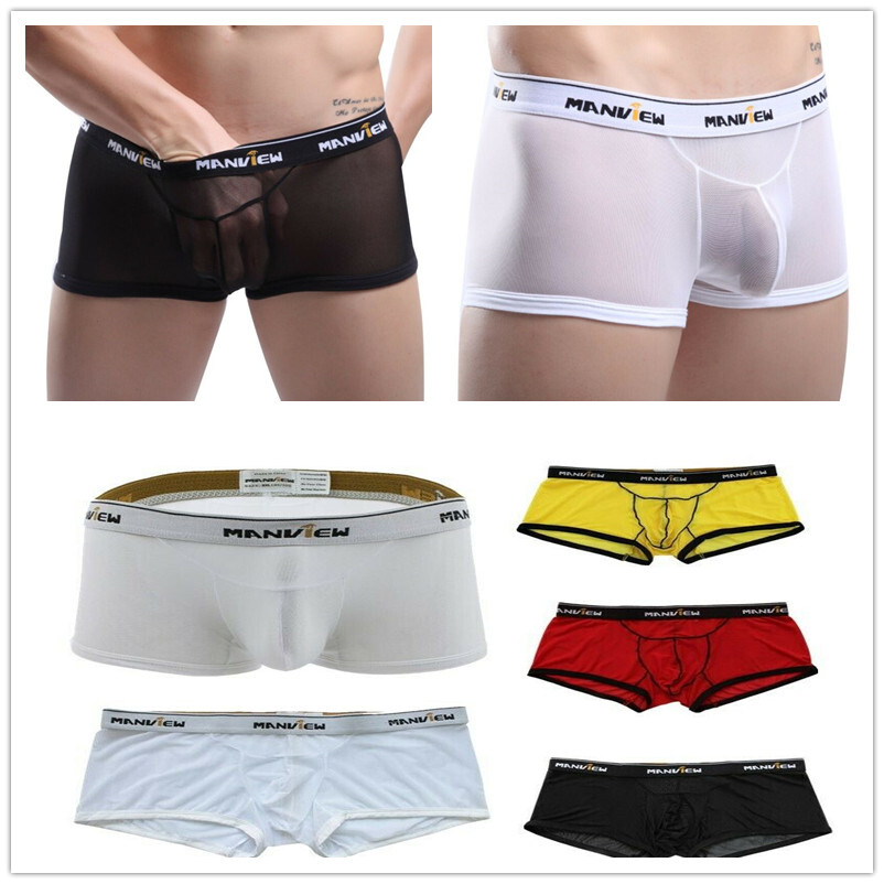 Illustrative example of male mesh underwear