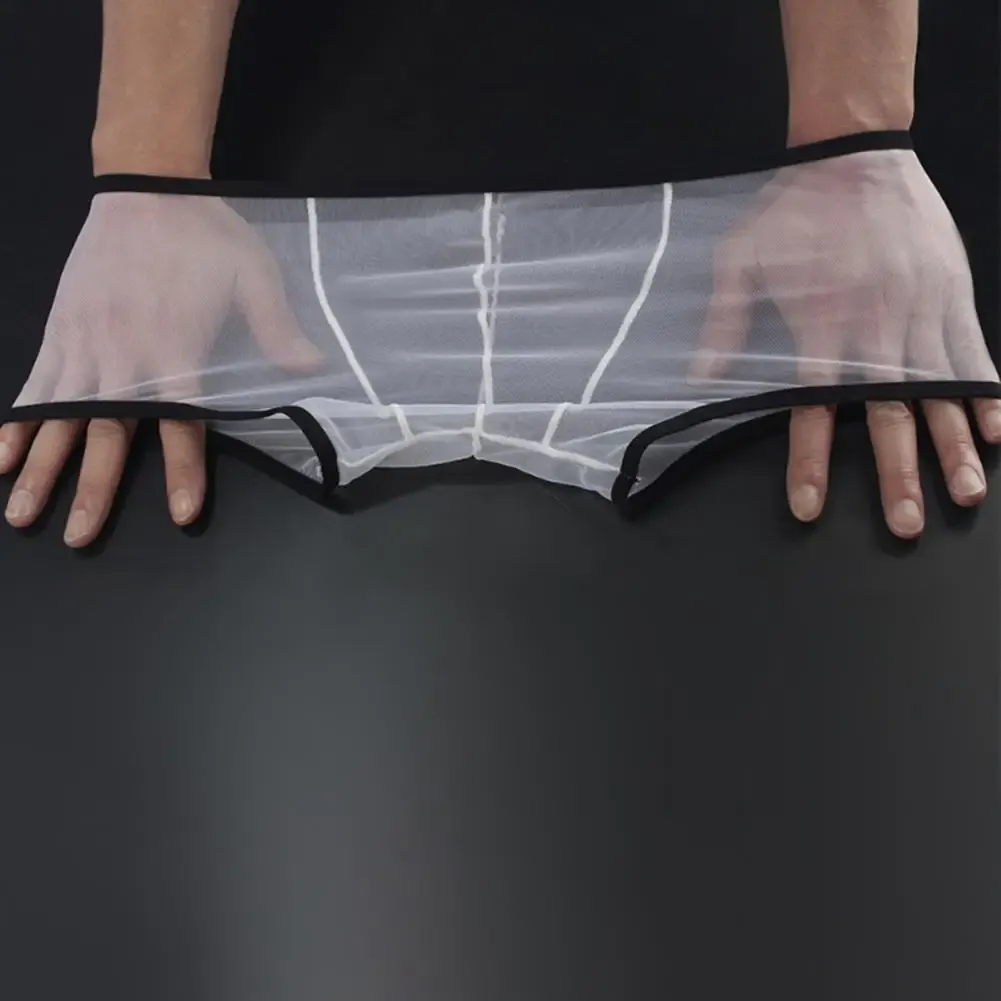 Illustrative example of male mesh underwear
