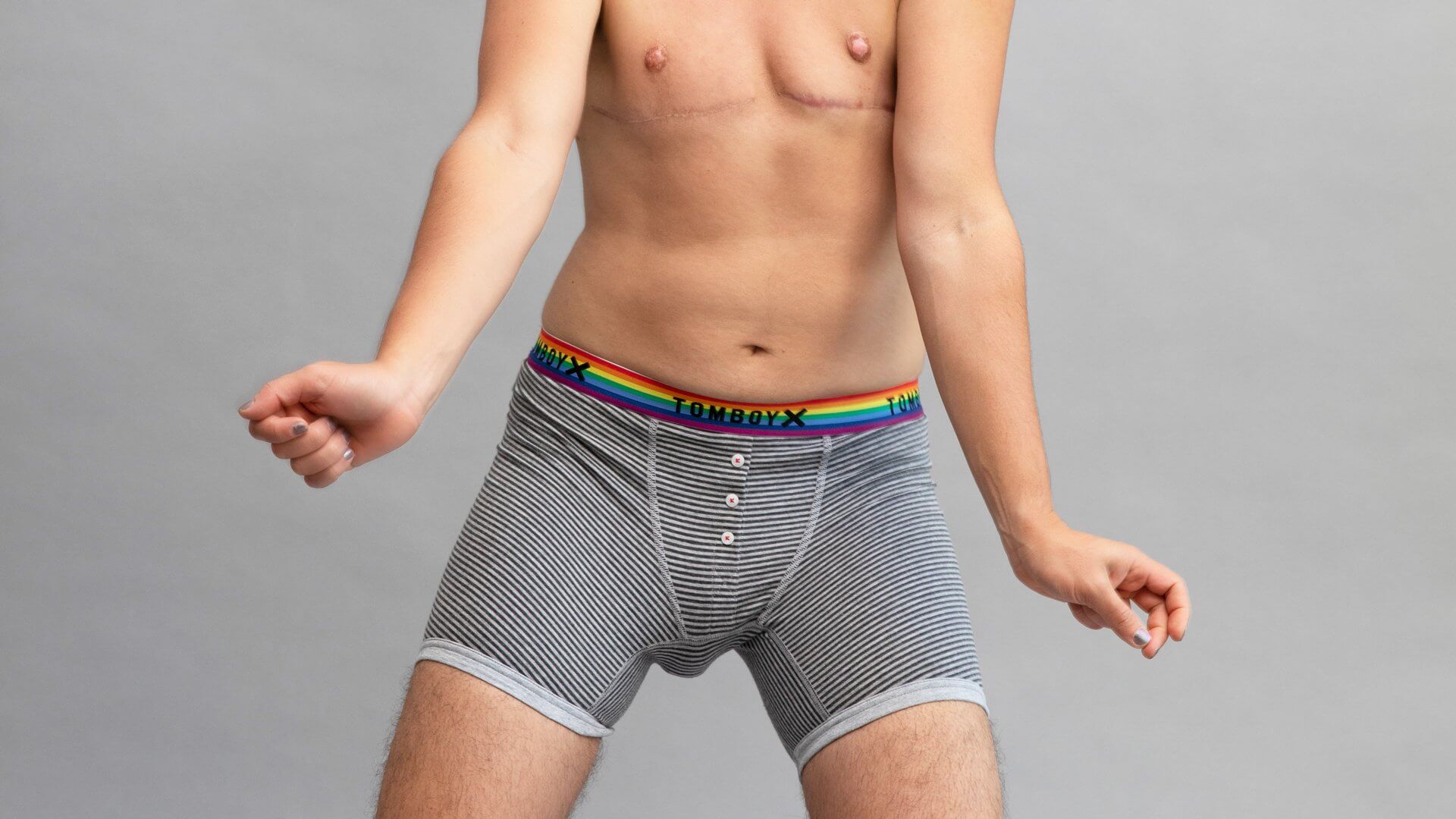 Illustrative example of male trans underwear