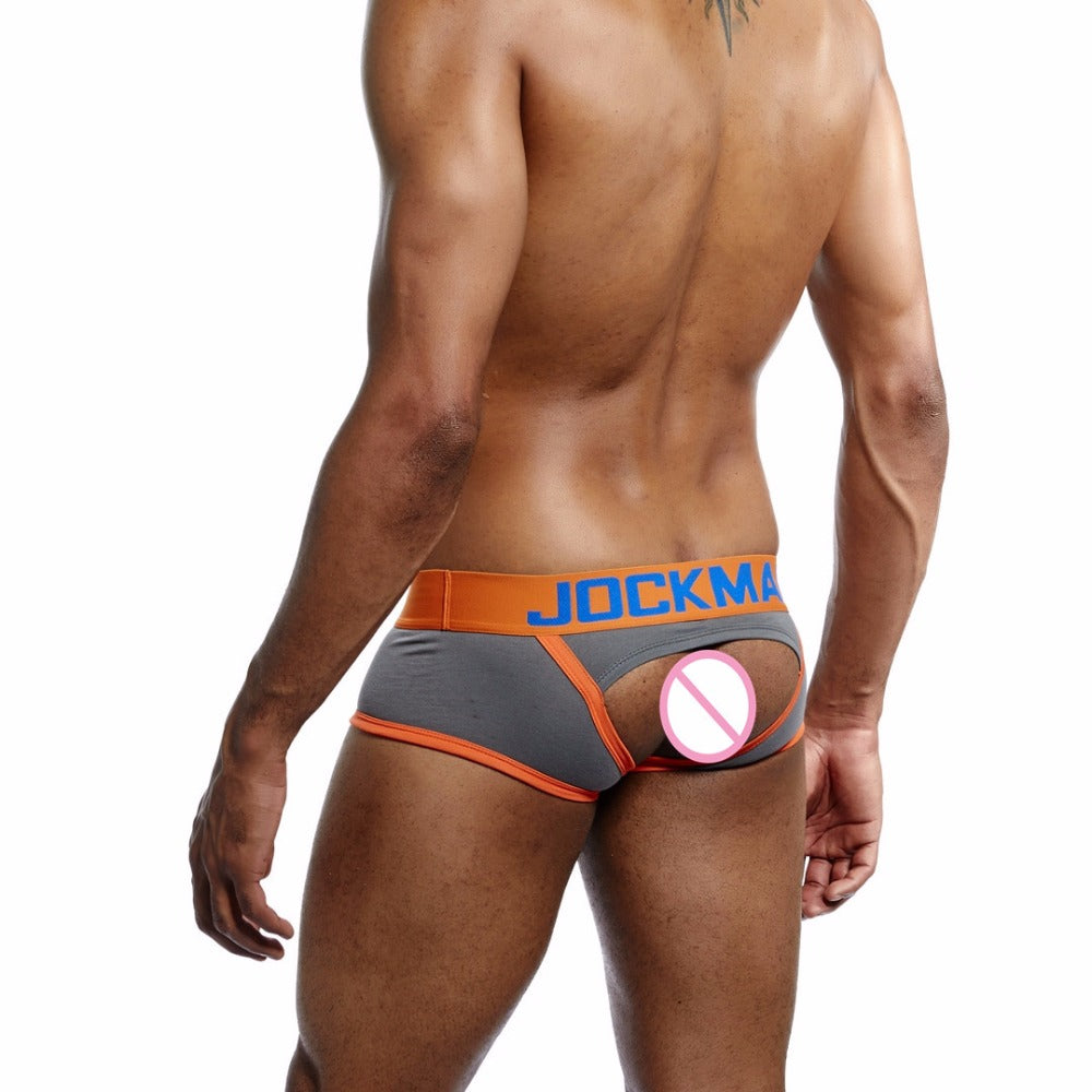 Illustrative example of mens backless underwear
