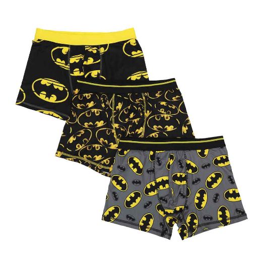 Illustrative example of mens batman underwear