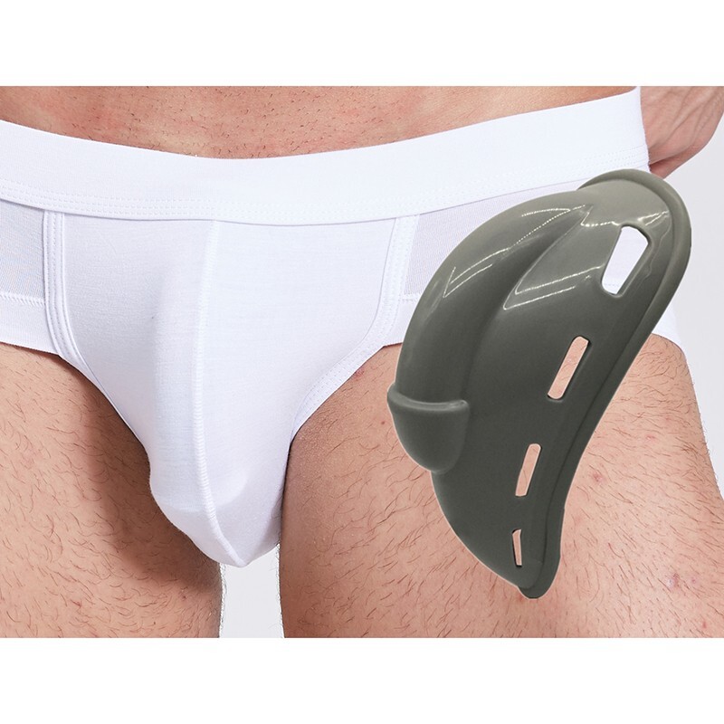 Illustrative example of mens bulge enhancer underwear
