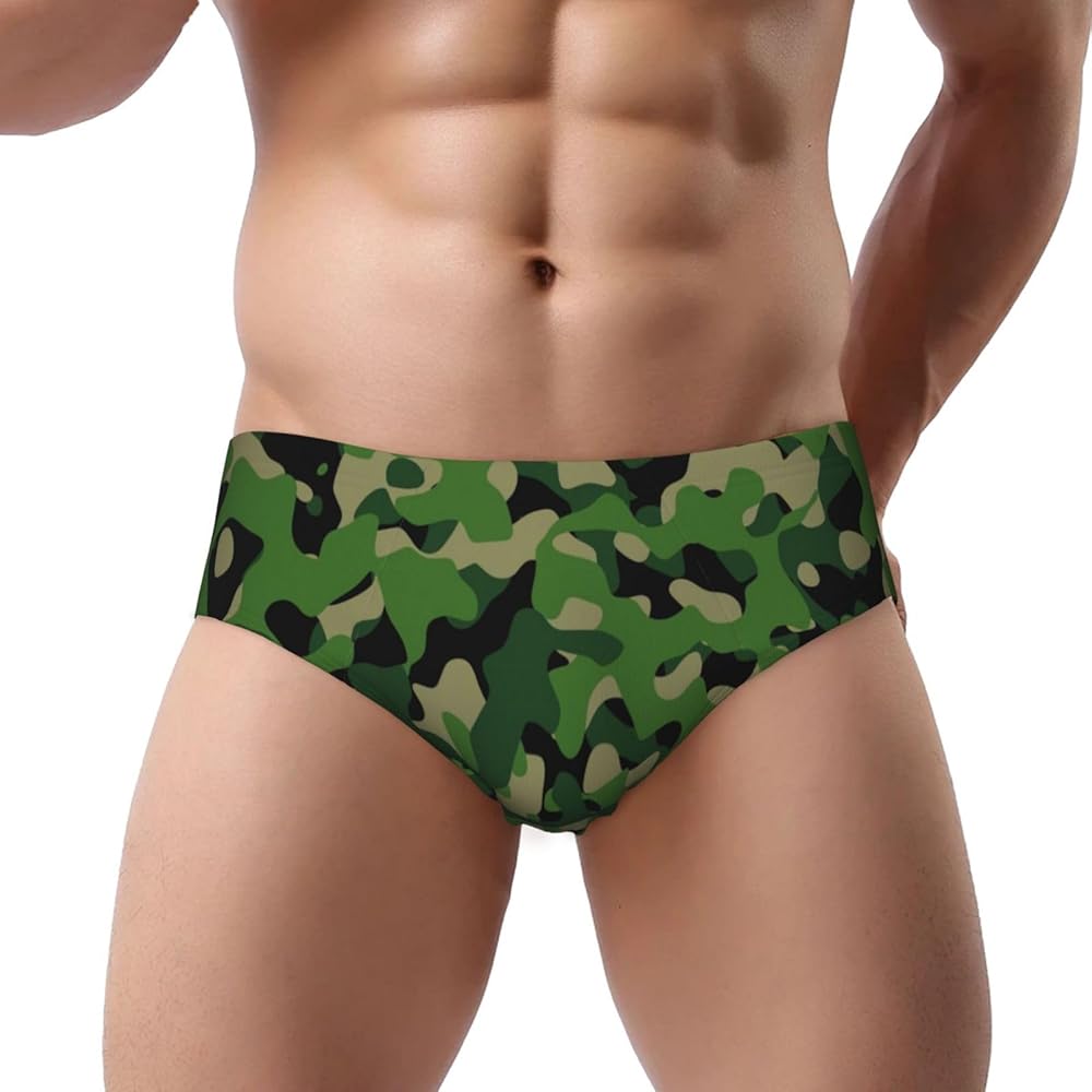 Illustrative example of mens camo underwear