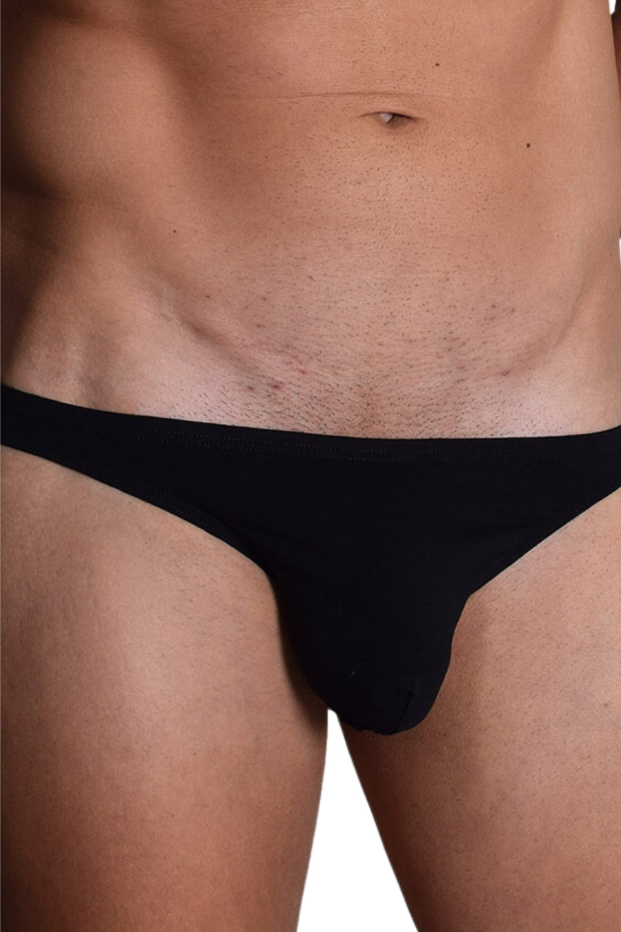 Illustrative example of mens cotton thong underwear