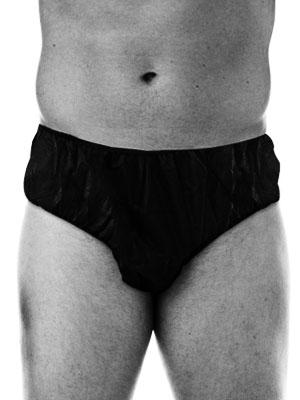 Illustrative example of mens disposable underwear