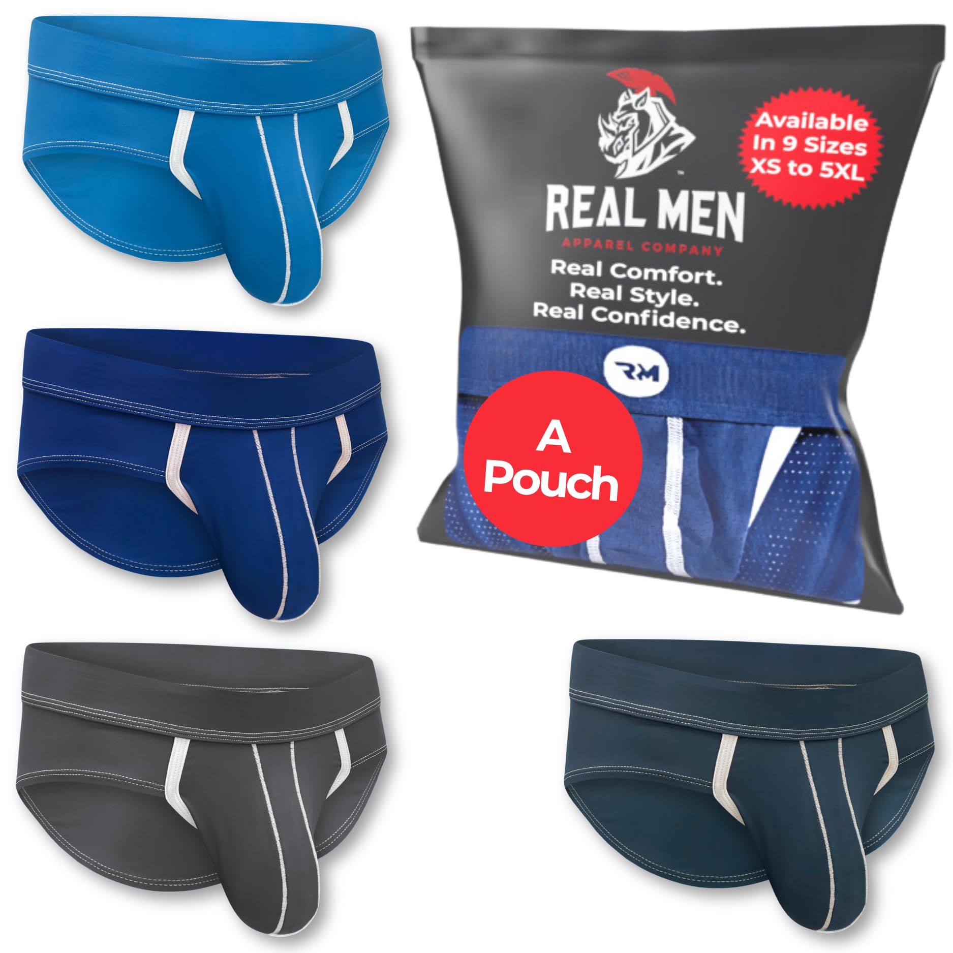 Illustrative example of mens enhancing underwear