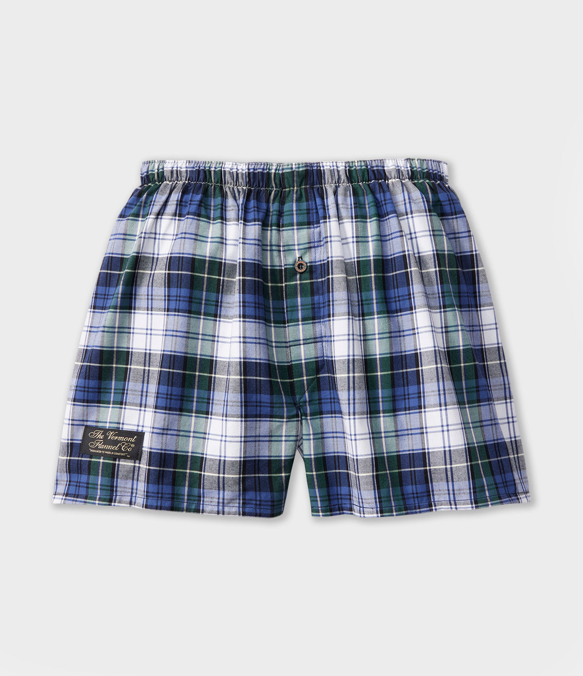 Illustrative example of mens flannel boxers underwear