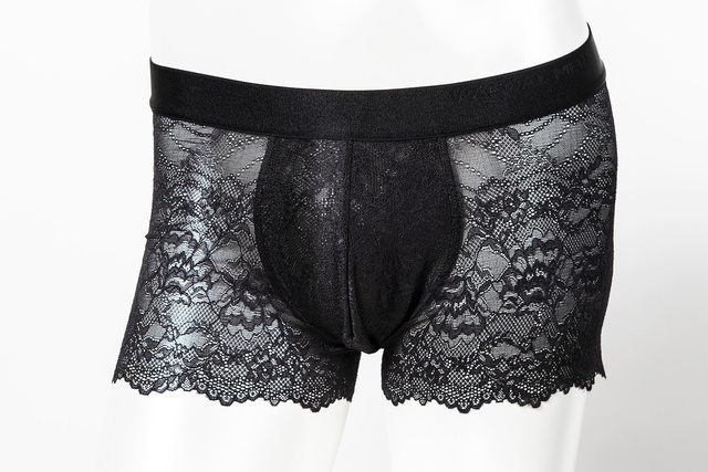 Illustrative example of mens lace underwear