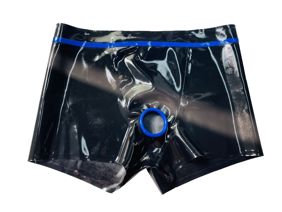Illustrative example of mens latex underwear