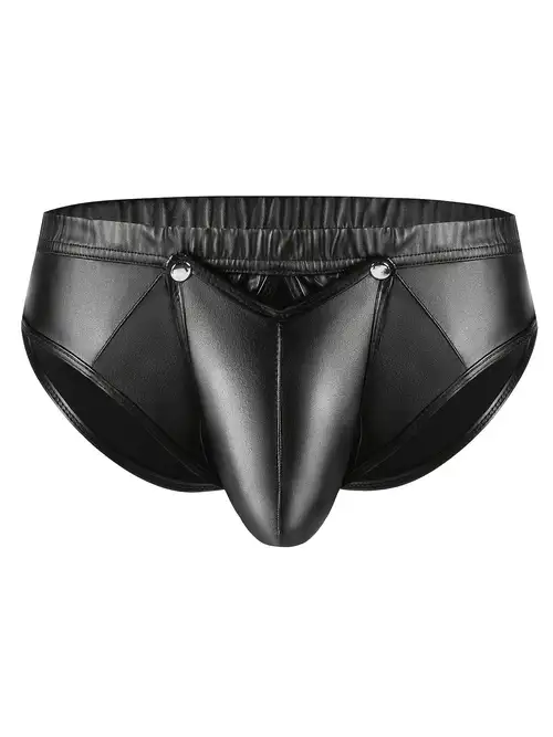 Illustrative example of mens leather underwear
