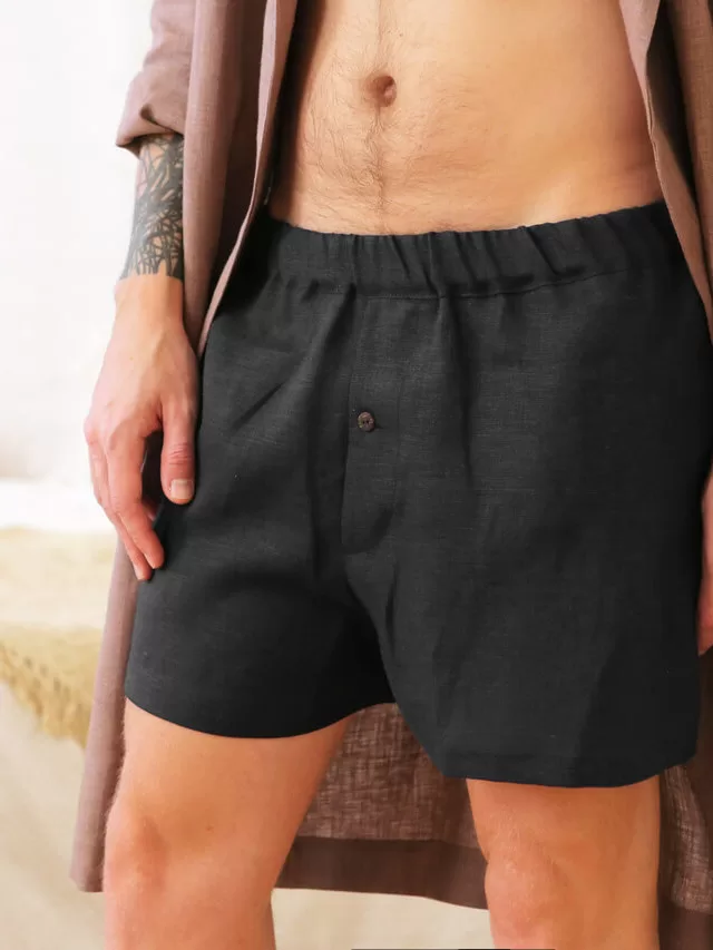 Illustrative example of mens linen underwear