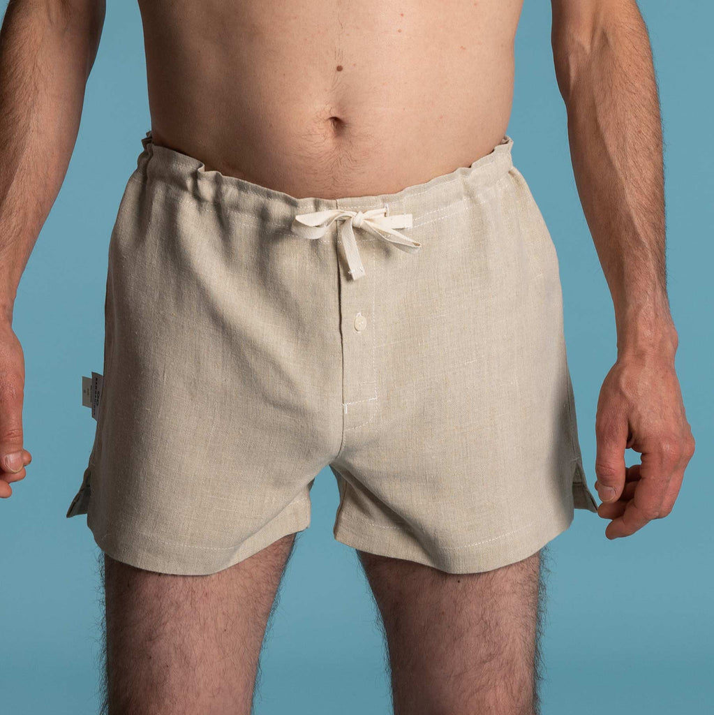 Illustrative example of men's linen underwear