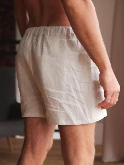 Illustrative example of men's linen underwear