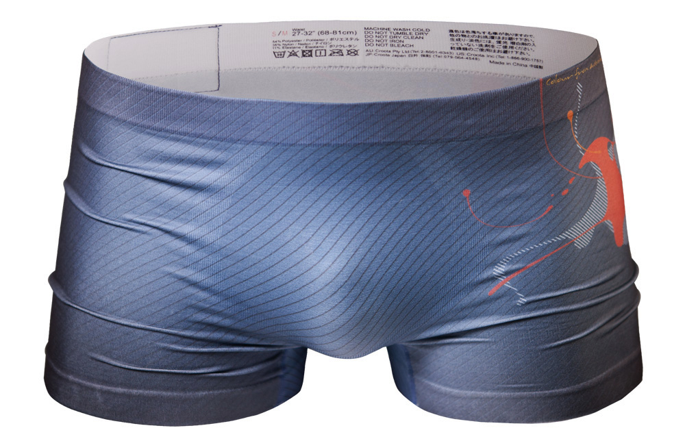 Illustrative example of mens lycra spandex underwear