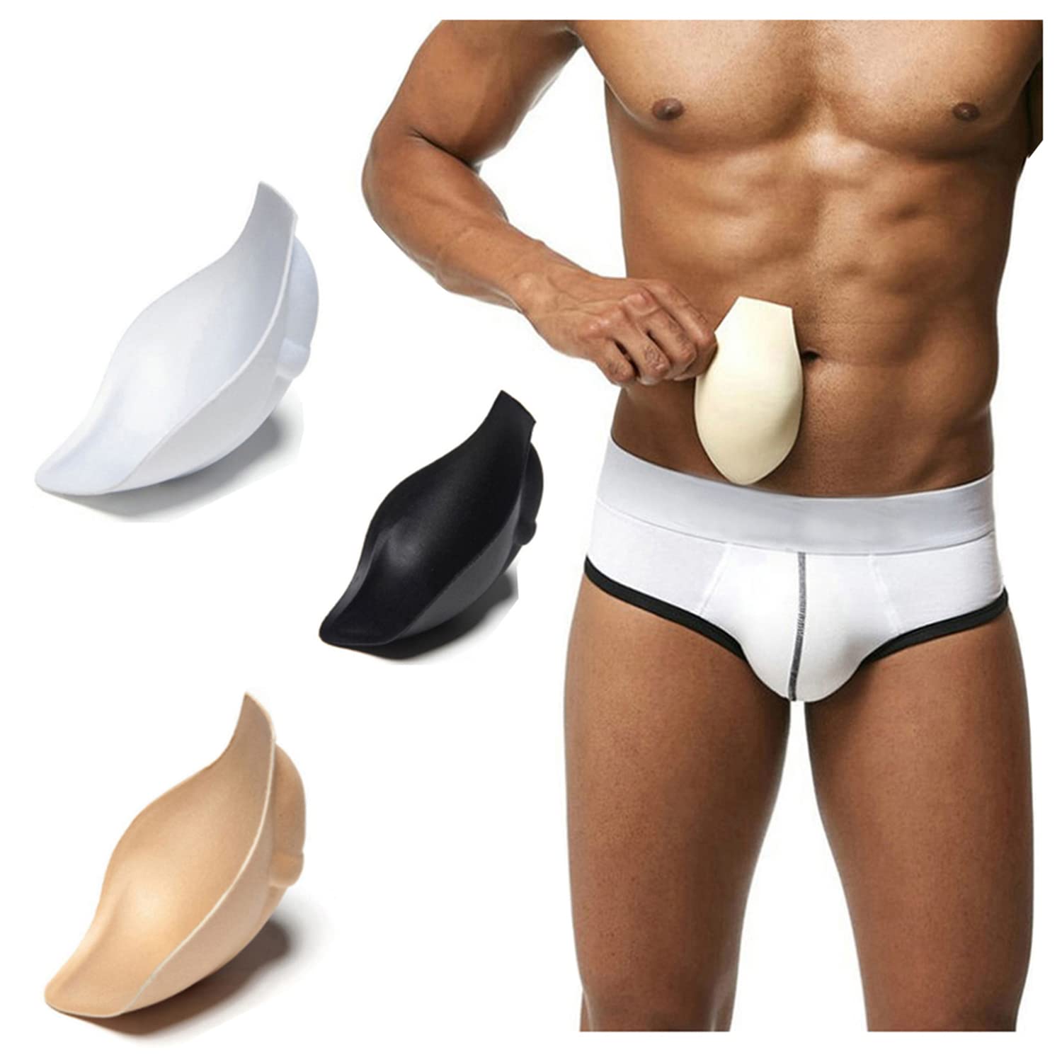 Illustrative example of mens package enhancing underwear