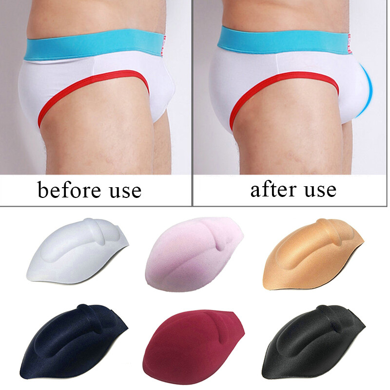 Illustrative example of mens package enhancing underwear