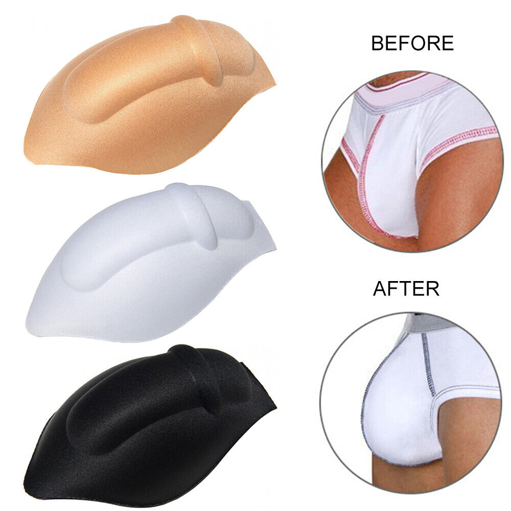 Illustrative example of mens package enhancing underwear