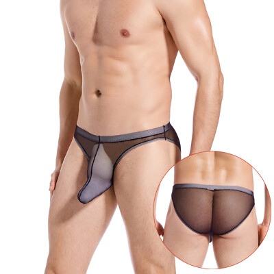 Illustrative example of mens see thru underwear