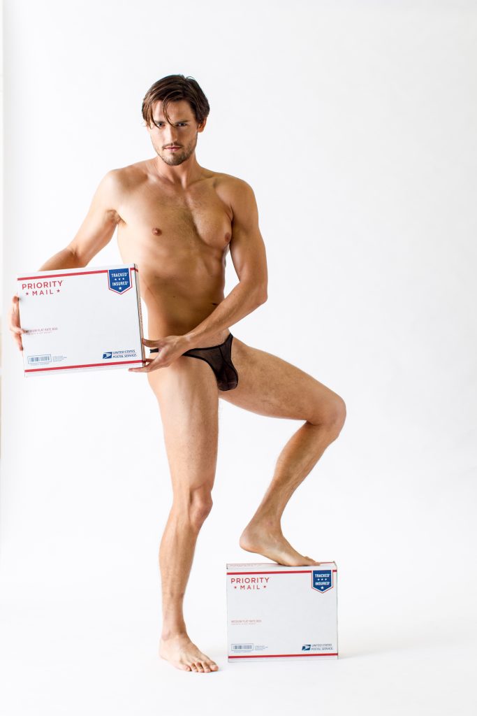 Illustrative example of mens sheer underwear