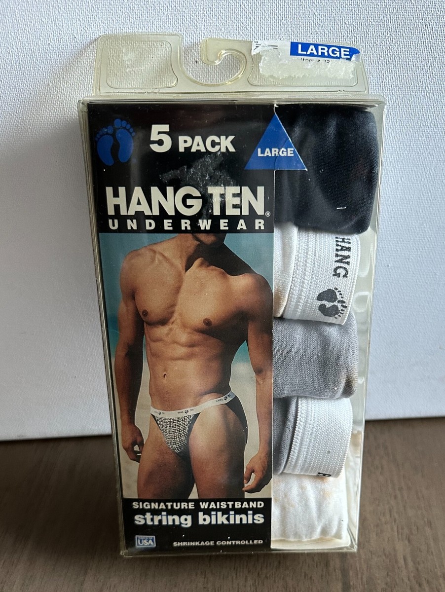 Illustrative example of men's string bikini underwear