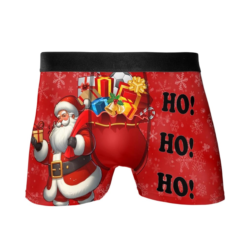 Illustrative example of men's underwear christmas