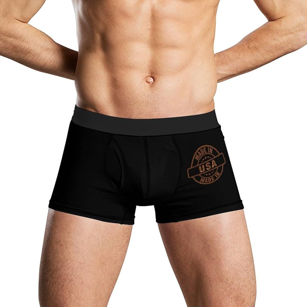 Illustrative example of mens underwear made in the usa