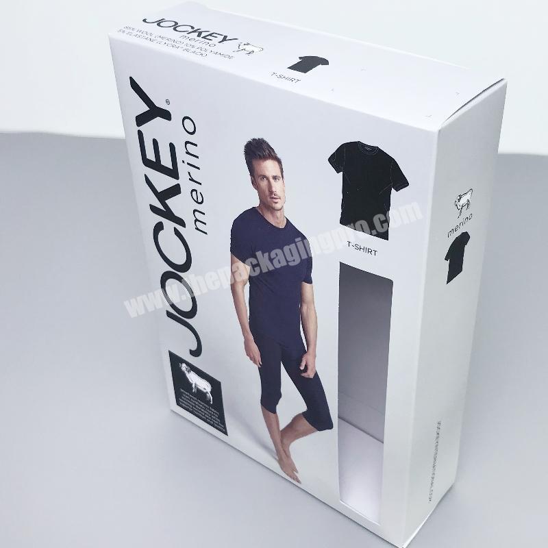 Illustrative example of men's underwear packaging