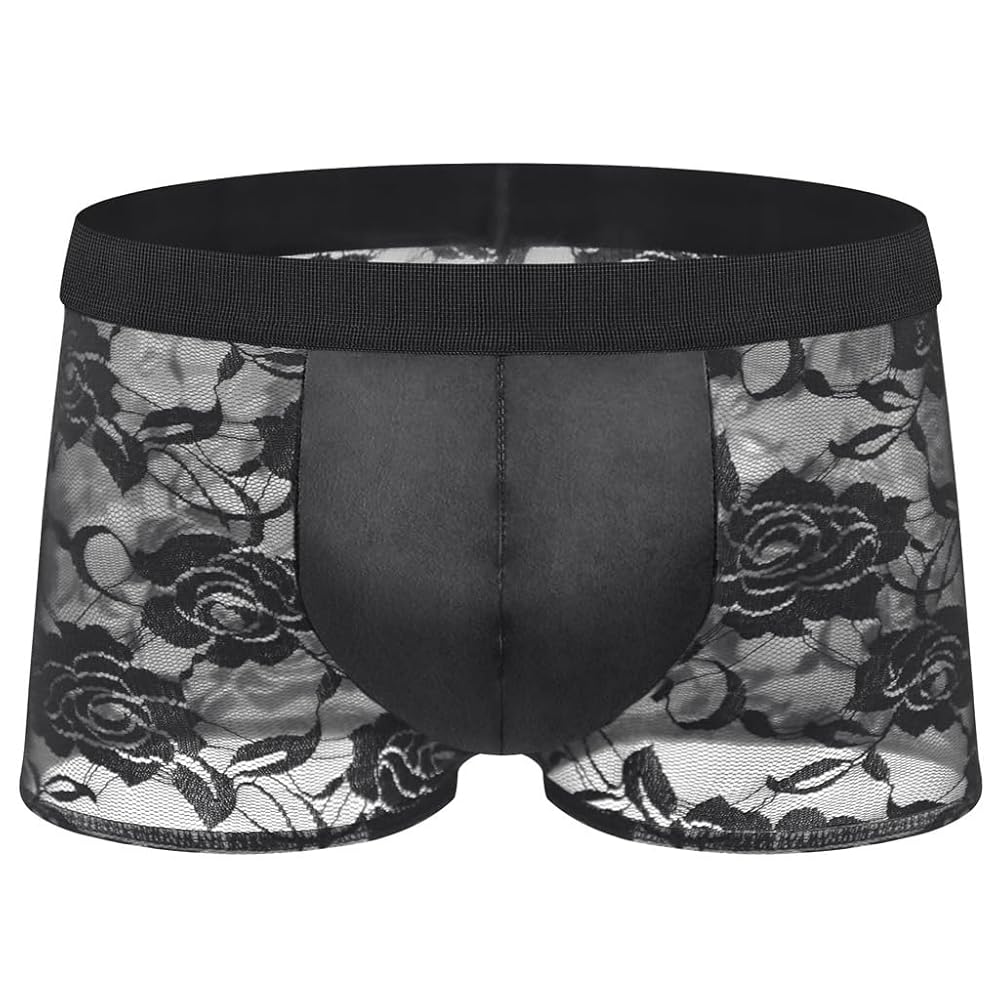 Illustrative example of men's underwear with lace