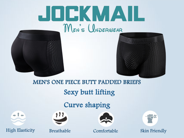 Illustrative example of men's underwear with pads