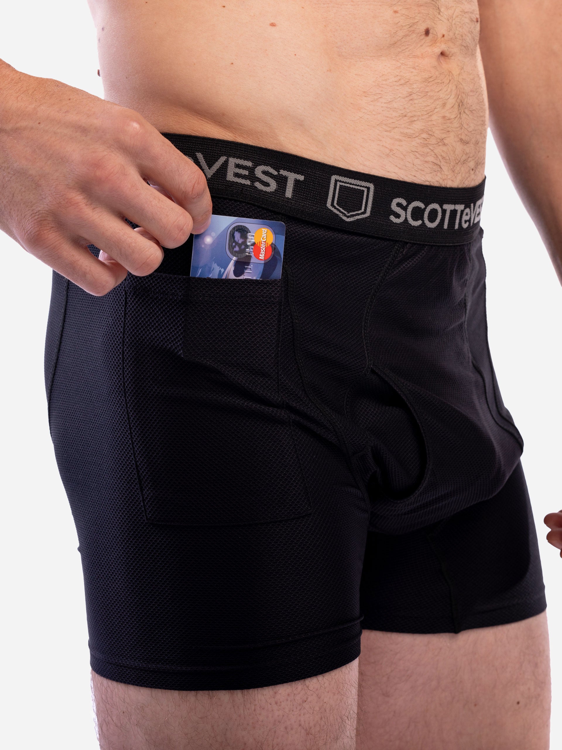 Illustrative example of mens underwear with pockets