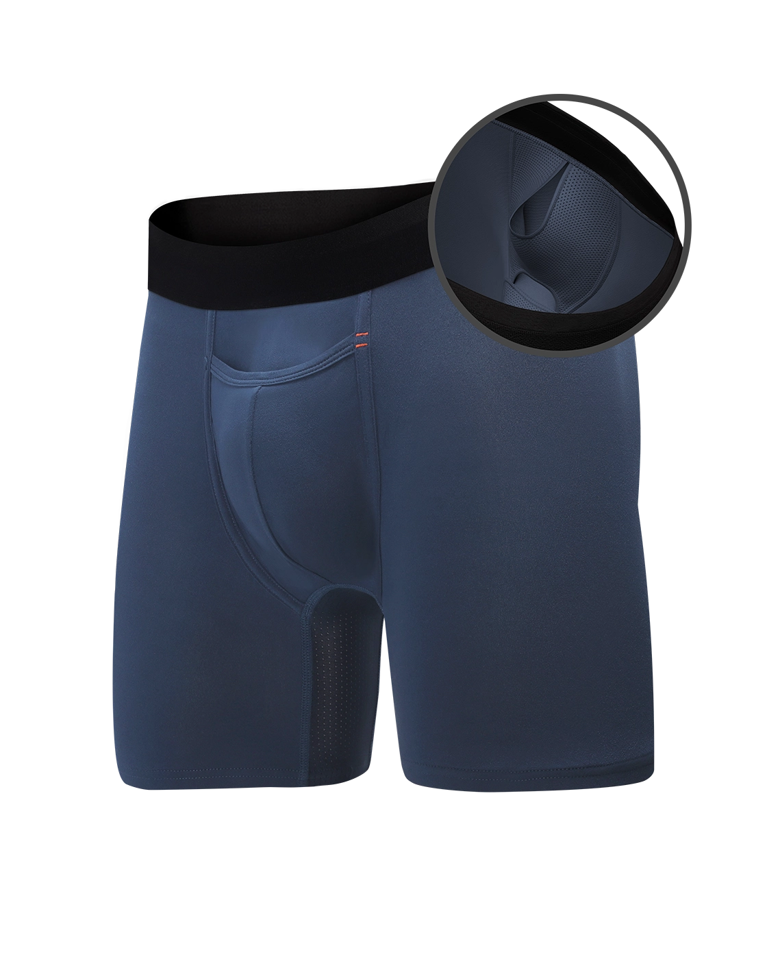 Illustrative example of men's underwear with pouch for balls